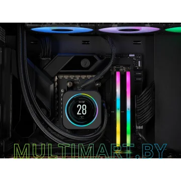 Оперативная память Corsair Vengeance RGB 2x16GB DDR5 PC5-51200 (CMH32GX5M2B6400C36) картинка 4